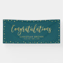 Search for green and gold graduation decor Congratulations