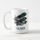 Search for vintage biplane mugs Pilot