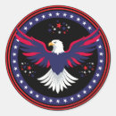 Search for bald eagle stickers 4th of july