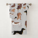 Search for dachshund bath towels Pattern
