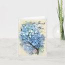 Search for blue hydrangea thank you cards Floral