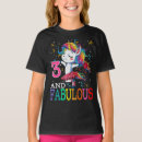 Search for unicorn kids tshirts Birthday