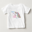 Search for unicorn 1st birthday baby shirts For kids