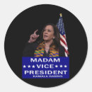 Search for vice president stickers Harris for president