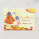 Search for daycare business cards Cute
