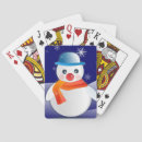 Search for snowman playing cards Snowflakes