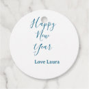 Search for happy new year favour tags Calligraphy typography elegant