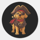 Search for golden retriever dog stickers Trick or treat