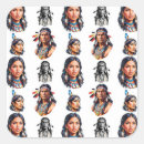 Search for native american design stickers Indian