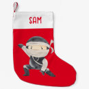 Search for karate christmas stockings Ninja