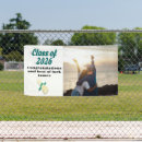 Search for green graduation banners University