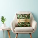Search for green leopard cushions Pattern