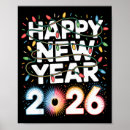 Search for happy new year posters 2026