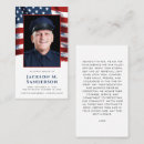 Search for police sympathy cards Celebration of life