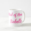 Search for maid of honour mugs Pink