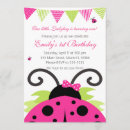 Search for ladybug kid invitations Girl