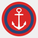 Search for red anchor stickers Navy blue