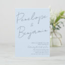 Search for big blue invitations Simple