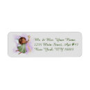 Search for cute angel return address labels Fantasy