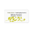 Search for ginkgo return address labels Green