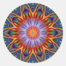 Search for red lotus stickers Mandala