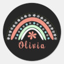 Search for rainbow name stickers Trendy