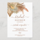 Search for palm leaves bridal shower invitations Pampas grass