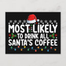 Search for drink coffee postcards Xmas