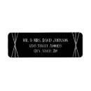 Search for glamorous return address labels Geometric