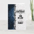 Search for son in law birthday cards Daughter's husband