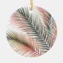 Search for exotic christmas tree decorations Palm leaves