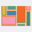 Search for geometric wrapping paper Colorful