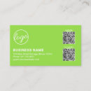 Search for lime green business cards Clean