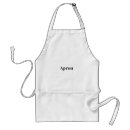 Search for blank template aprons Business