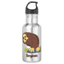 Search for owl water bottles Illustration