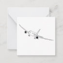 Search for airplane note cards Aeroplane