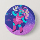 Search for space round badges Cute