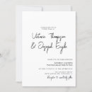 Search for ink wedding invitations Minimalist