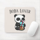 Search for boba tea mousepads Kawaii bubble tea