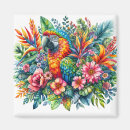 Search for macaws magnets Tropical bird