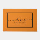 Search for orange doormats Script