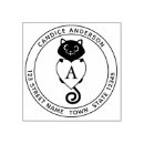 Search for black cat rubber stamps Feline