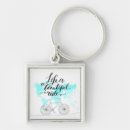 Search for life is beautiful key rings Inspirational