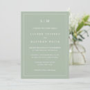 Search for monogram wedding invitations Traditional