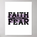Search for faith over fear posters Christian inspiration