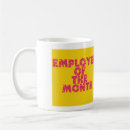 Search for employee of the month mugs Work