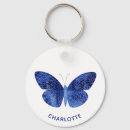 Search for blue butterflies key rings Butterfly