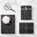 Search for branded wrapping paper Black and white