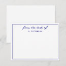 Search for basic note cards Navy blue