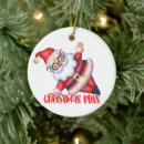 Search for yoga santa christmas tree decorations Zen